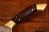 Мясной топорик малый серия Professional, Bohler К340, рукоять айронвуд.